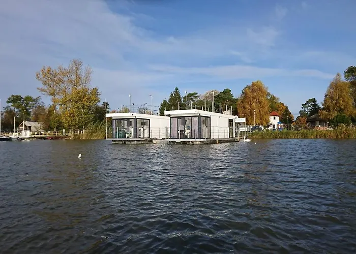 Houseboat Arka 1 - Domki Na Wodzie, Rower Wodny, Wifi, Parking